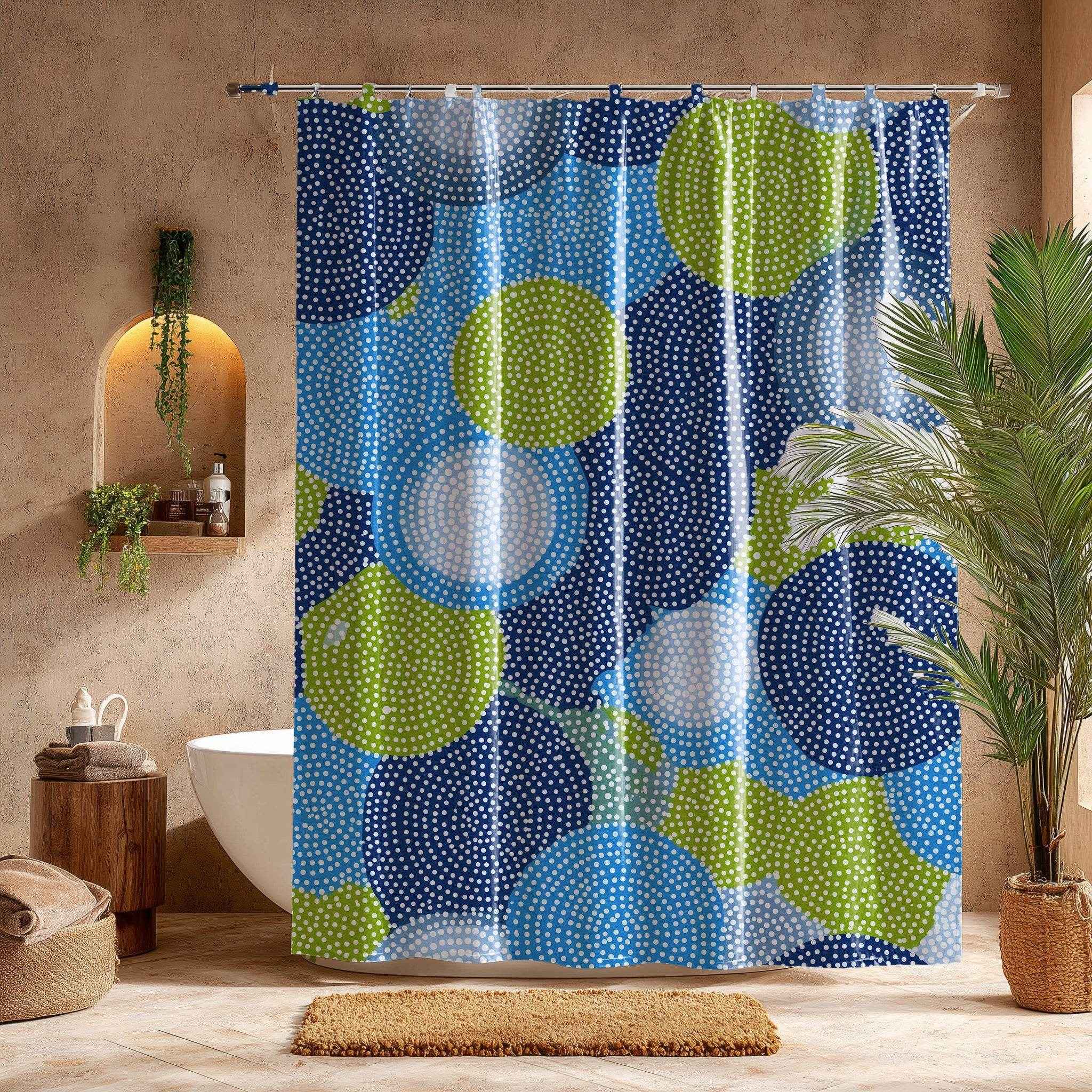 Colorful Modern Shower Curtain