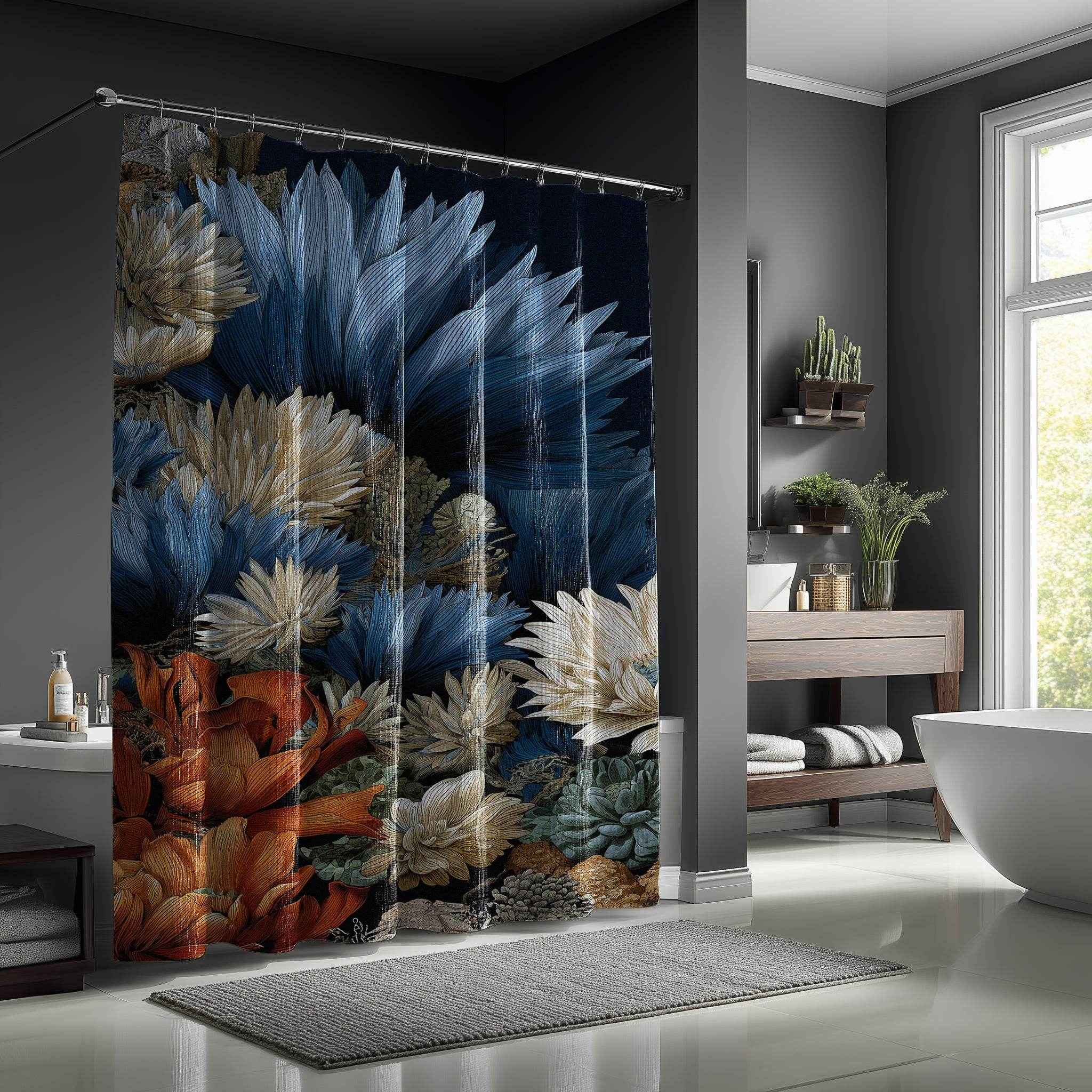 Floral Shower Curtains