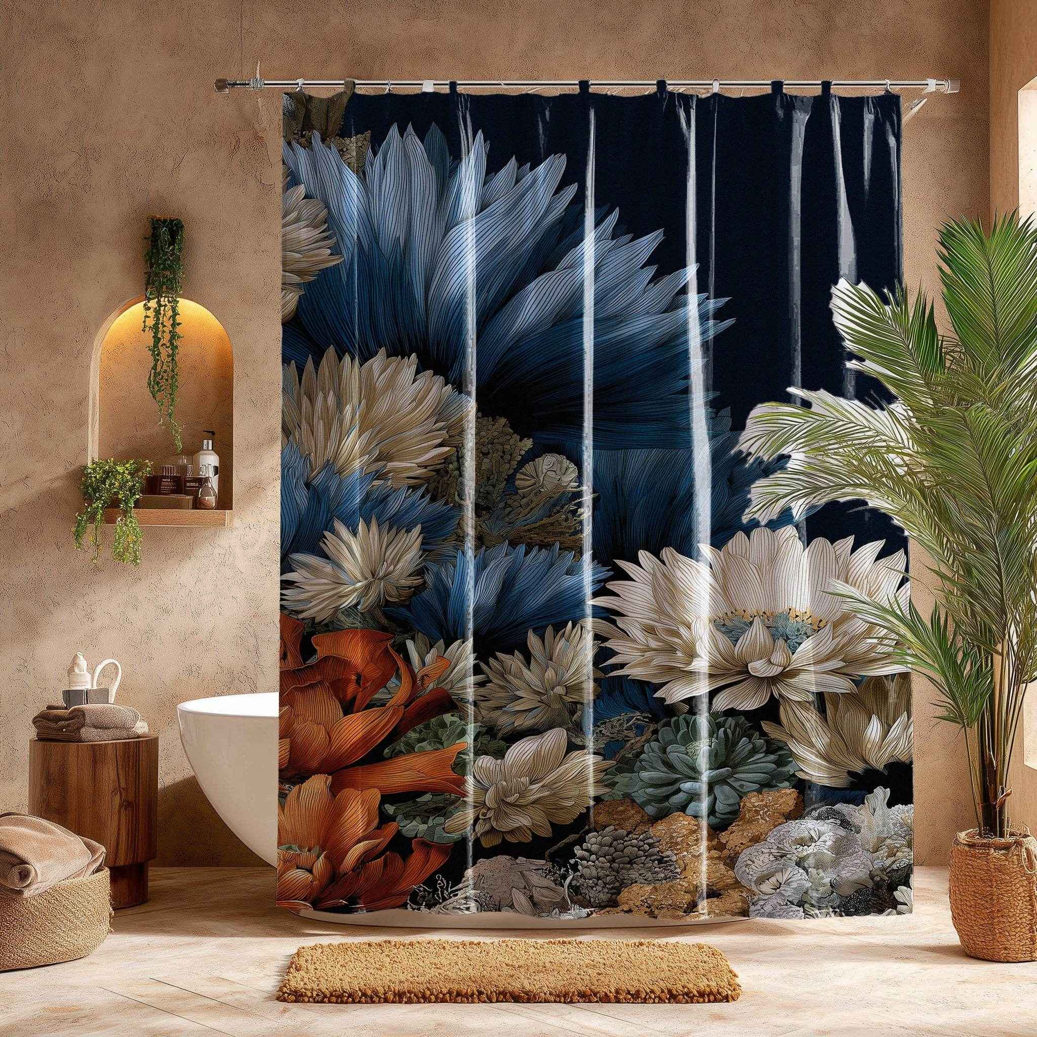 Floral Shower Curtains