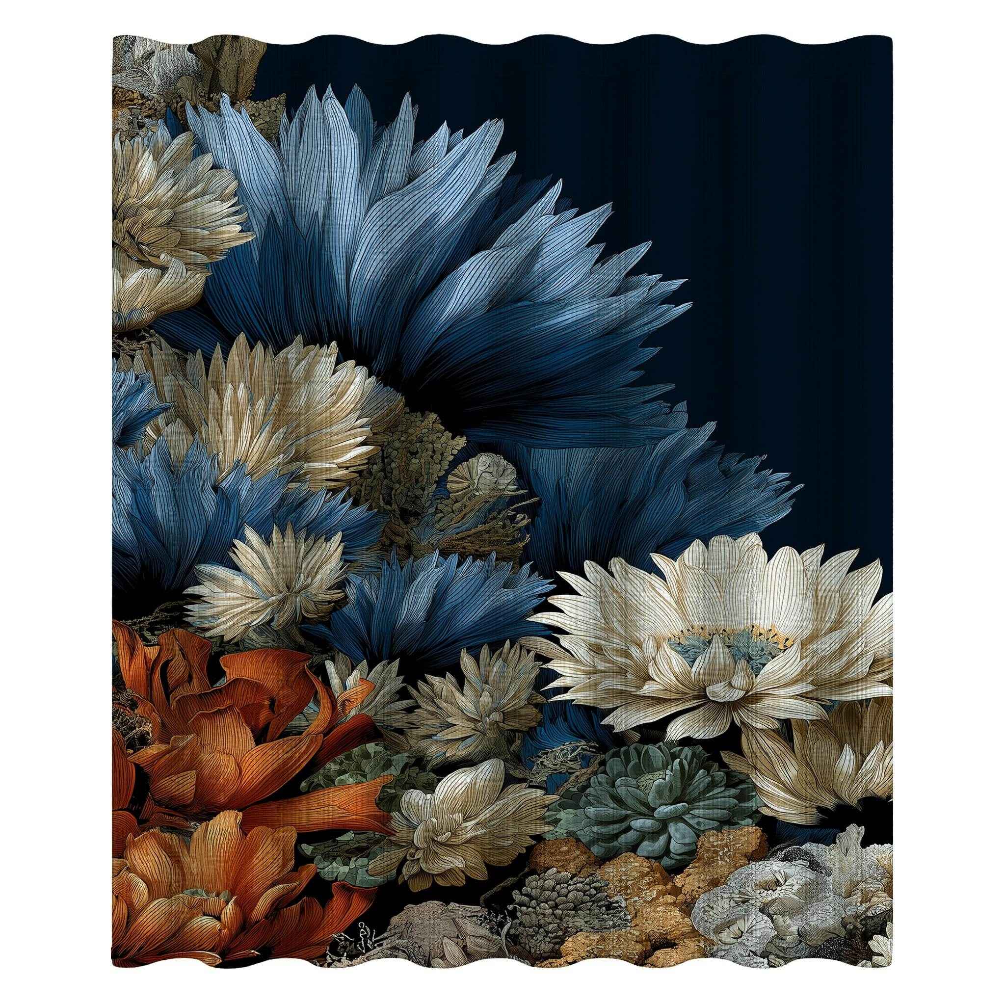 Floral Shower Curtains