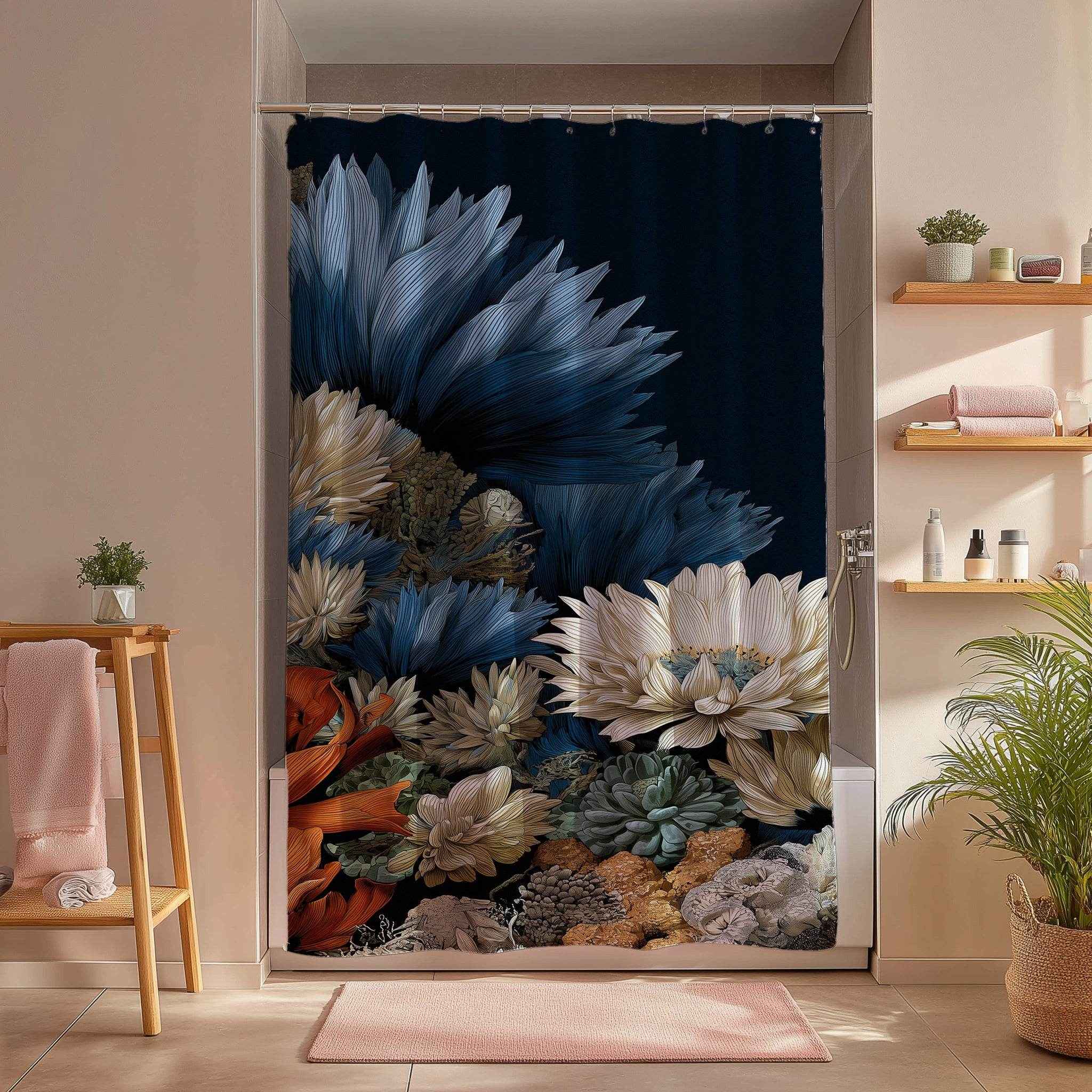 Floral Shower Curtains