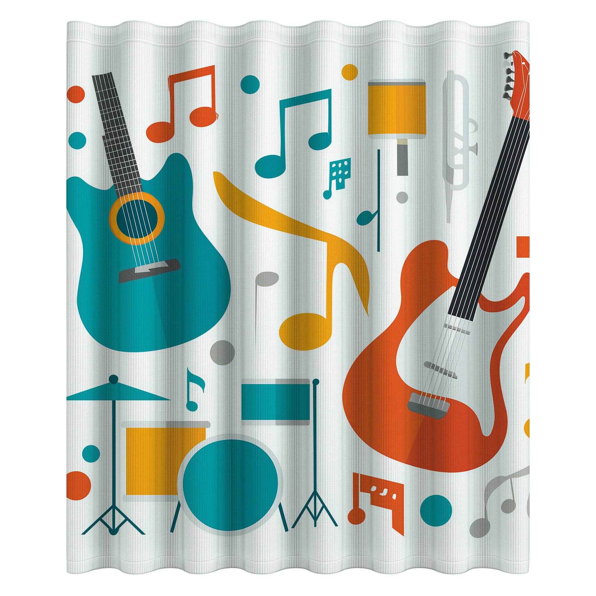 Musical Shower Curtain
