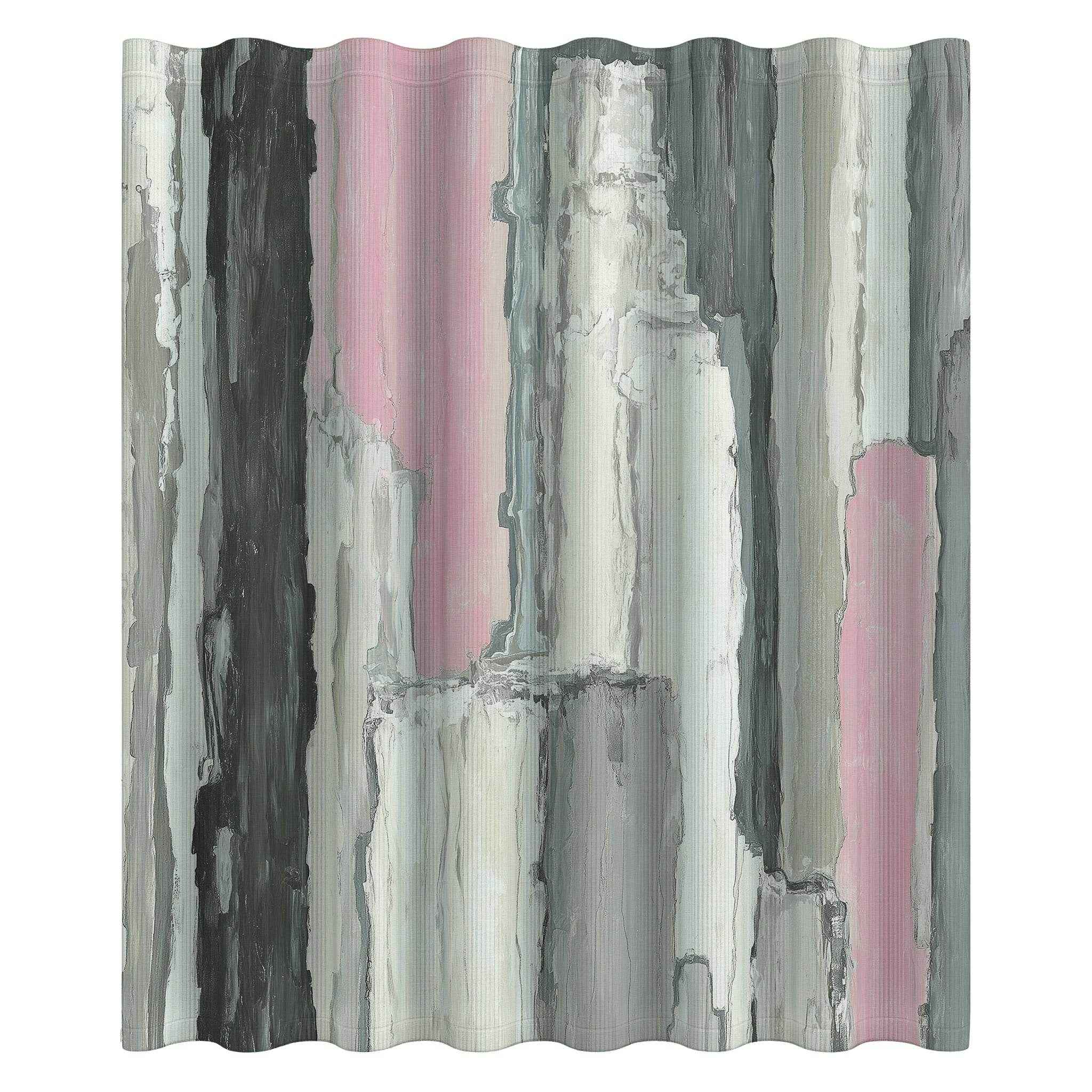 Stylish Abstract Shower Curtains, Modern Bathroom Decor, Chic Home Upgrade, Gift for New Homeowners, Trendy Bathroom Accessories