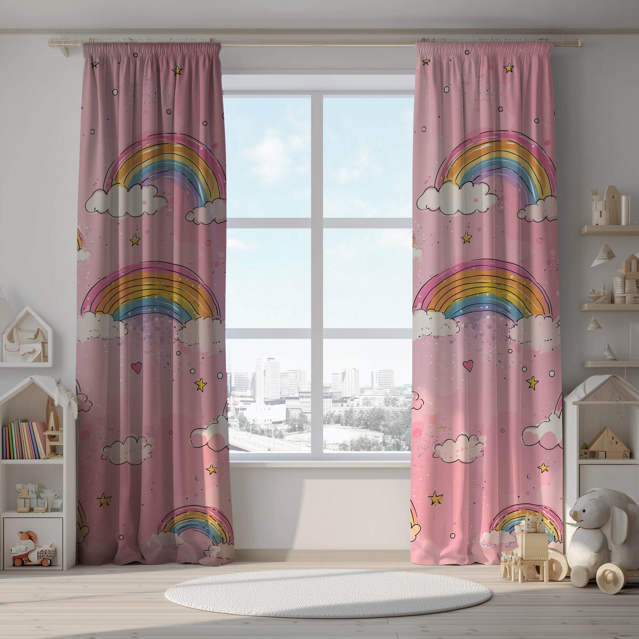 Girls' Room Curtains - Thaffis