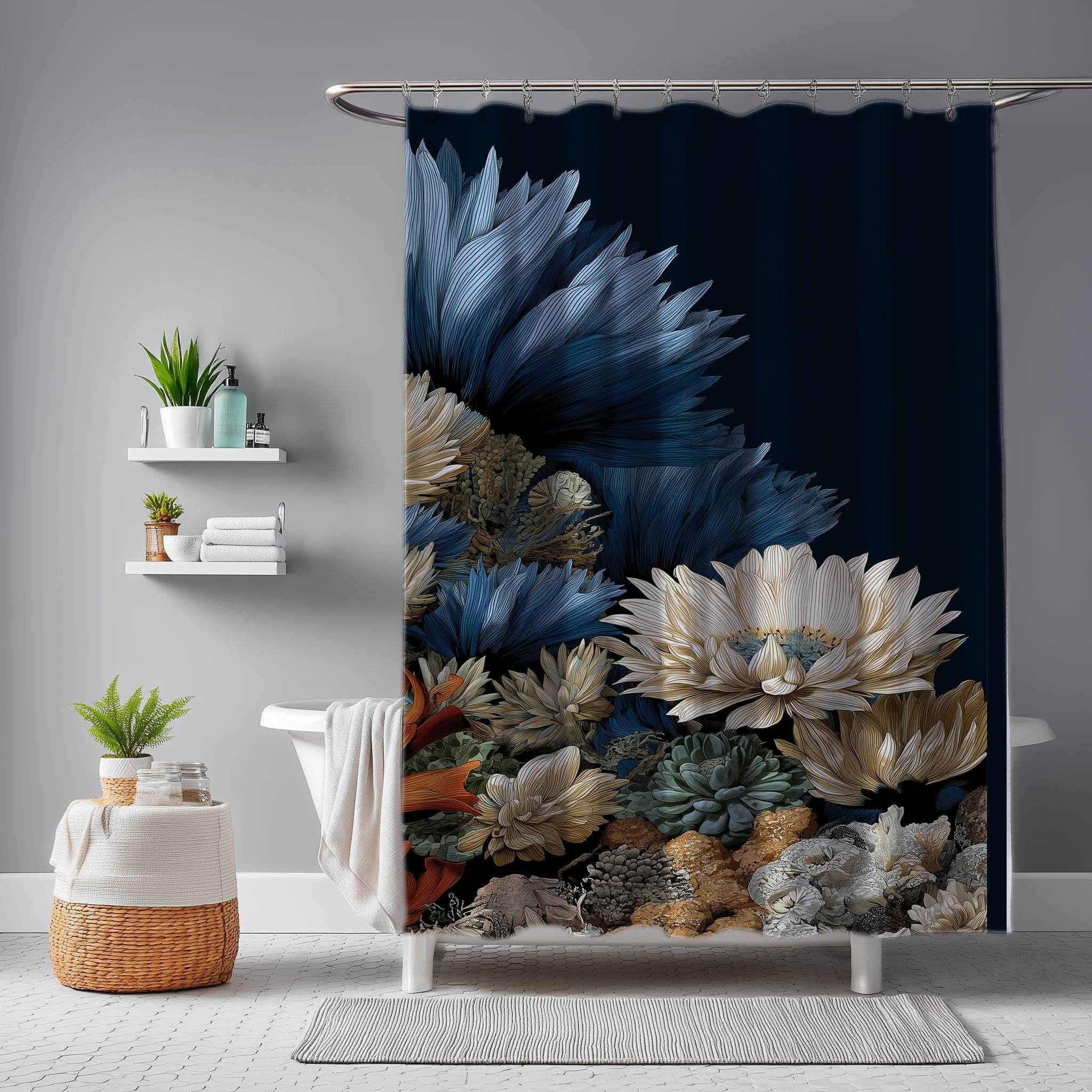 Floral Shower Curtains
