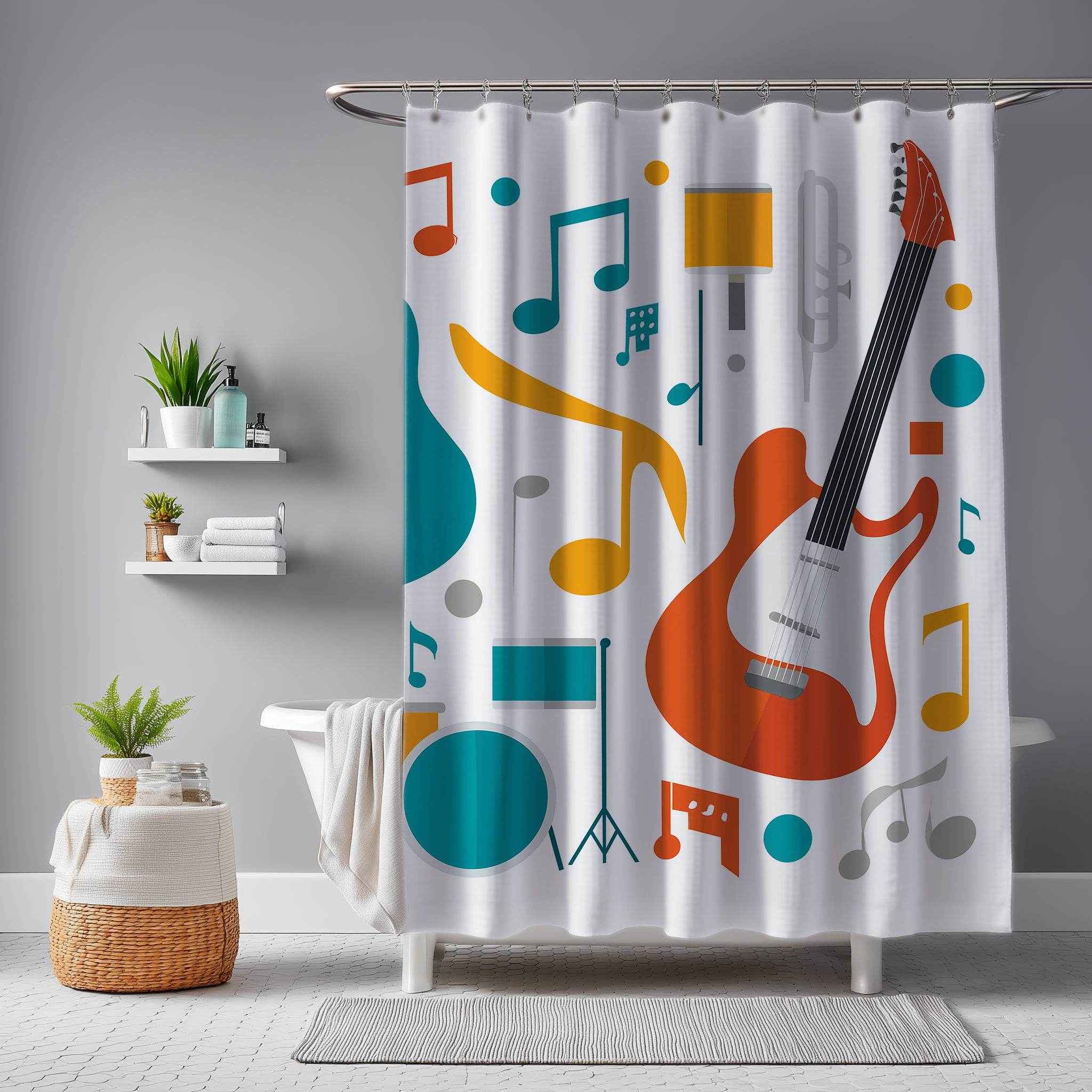 Musical Shower Curtain
